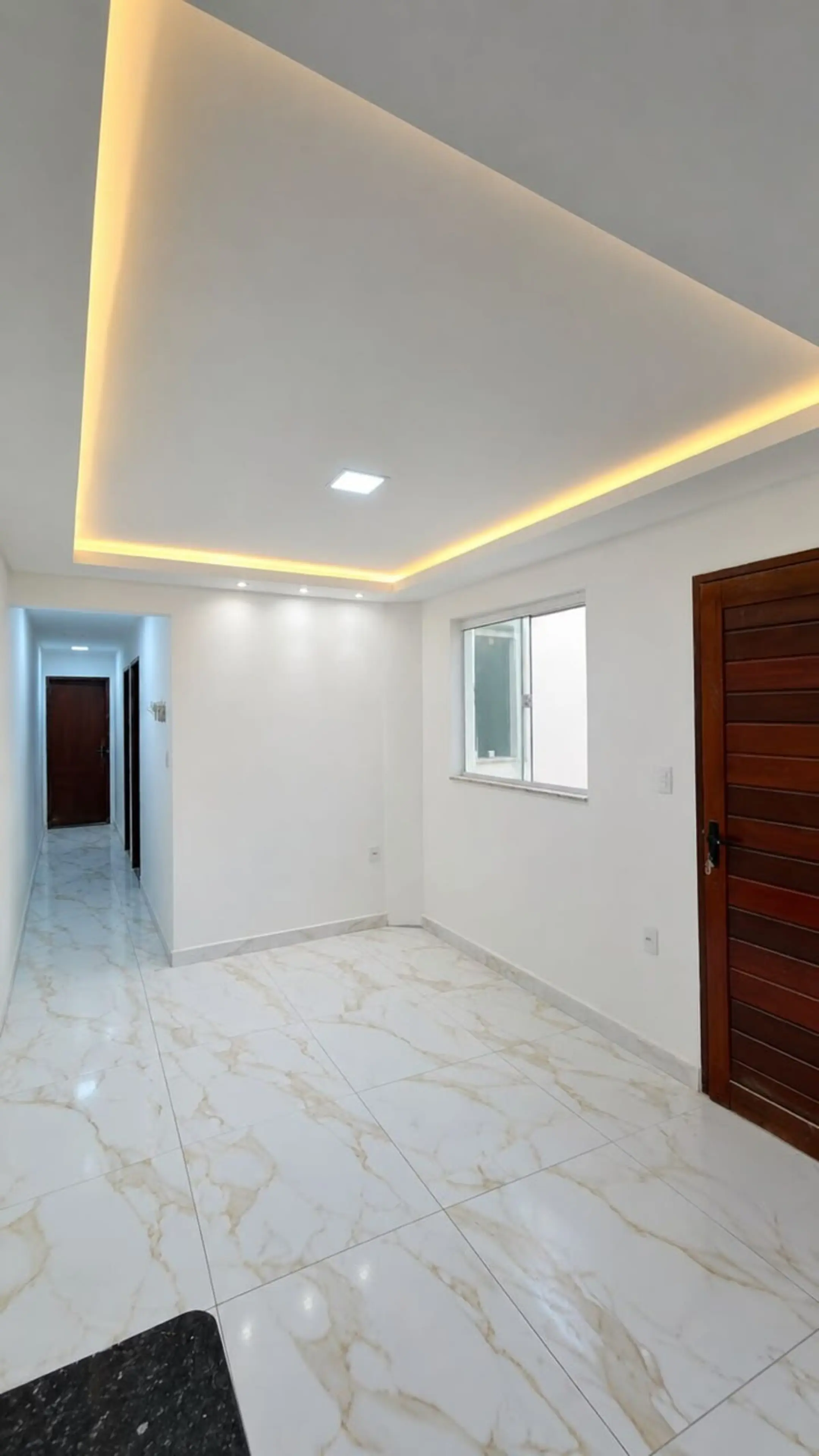 Sala da casa pronta